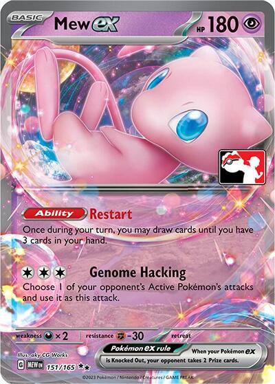 Mew ex - Prize Pack Series Cards