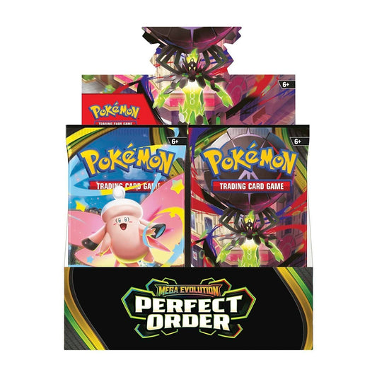 Booster Display - Pokémon TCG - Mega Evolution: Perfect Order (36 Packs) (Ingles)