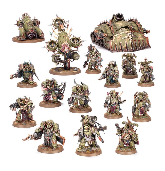 WH40K - Death Guard: Battleforce Poxwrought Vector