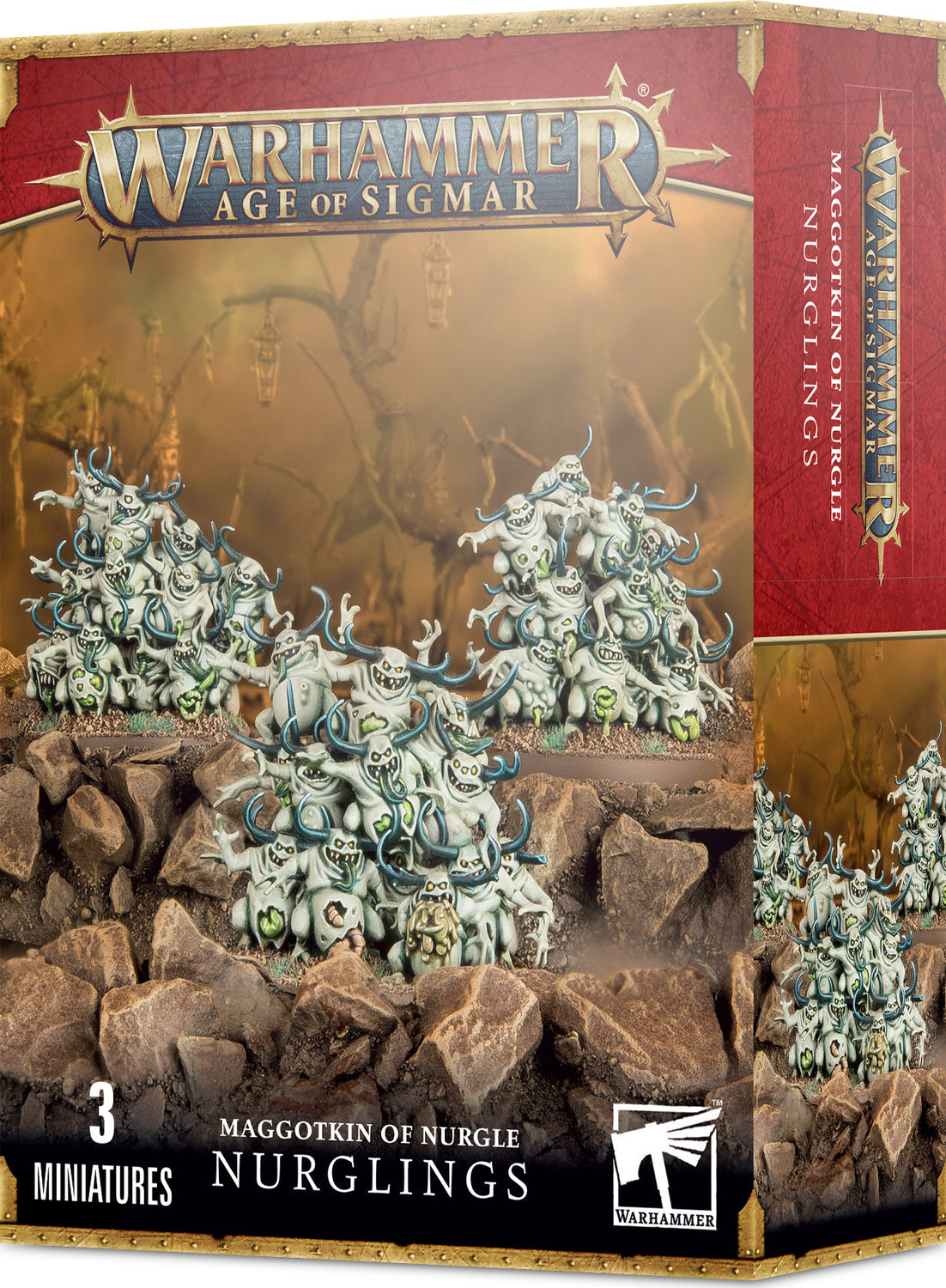 MAGGOTKIN OF NURGLE: NURGLINGS