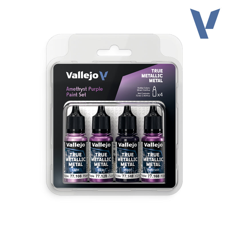 Vallejo - Set 4 colores  - Purpura Amatista