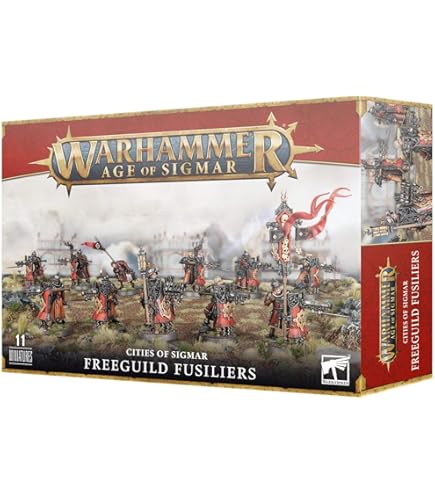 CITIES OF SIGMAR: FREEGUILD FUSILIERS