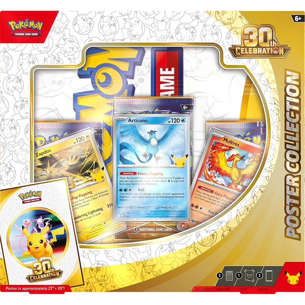Pokémon 30th Celebration Poster Collection