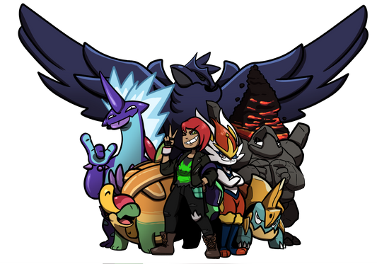 Playera Equipo Pokémon 2