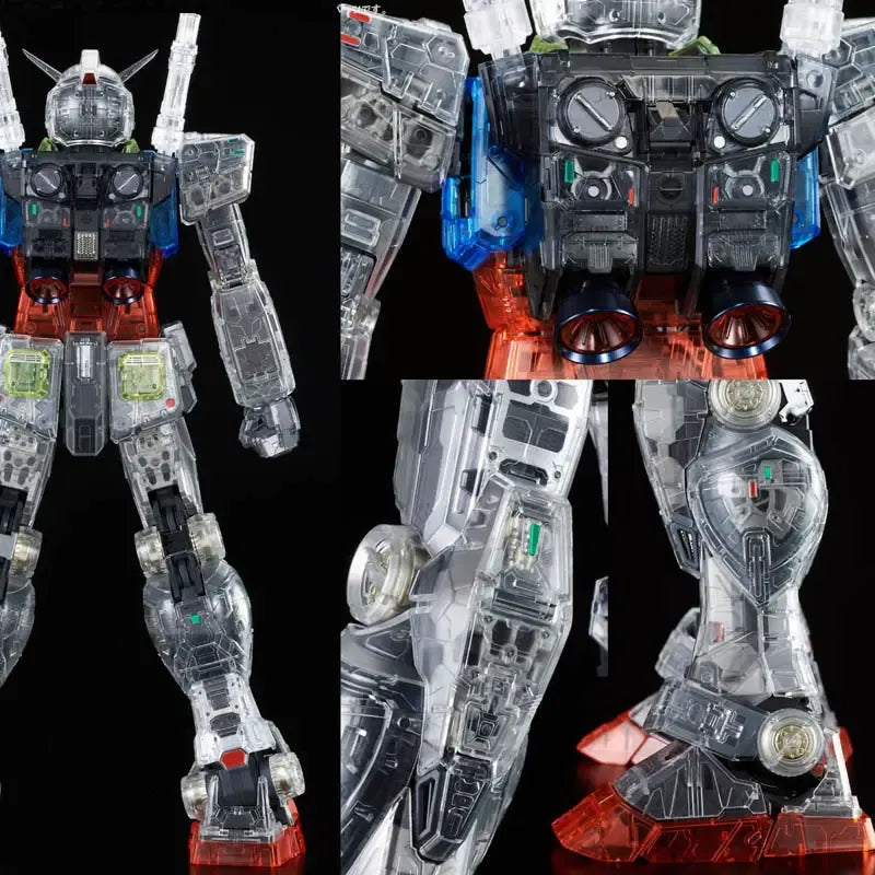 Bandai - Gundam Model Kit - PG UNLEASHED 1/60 CLEAR COLOR BODY FOR RX-78-2