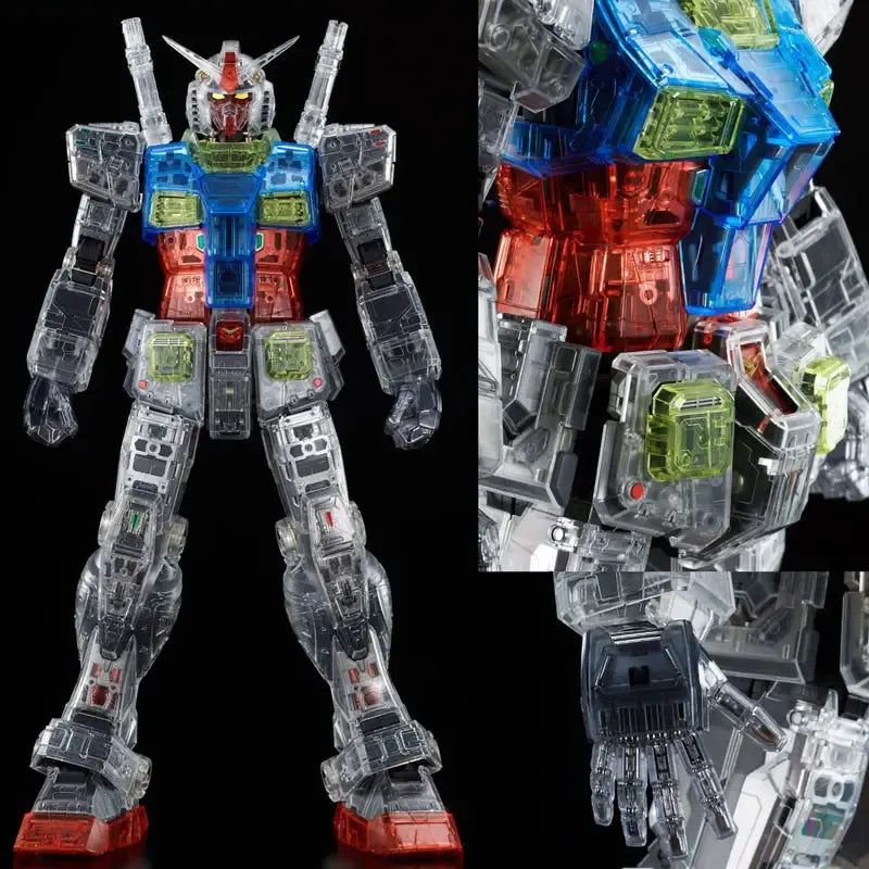 Bandai - Gundam Model Kit - PG UNLEASHED 1/60 CLEAR COLOR BODY FOR RX-78-2