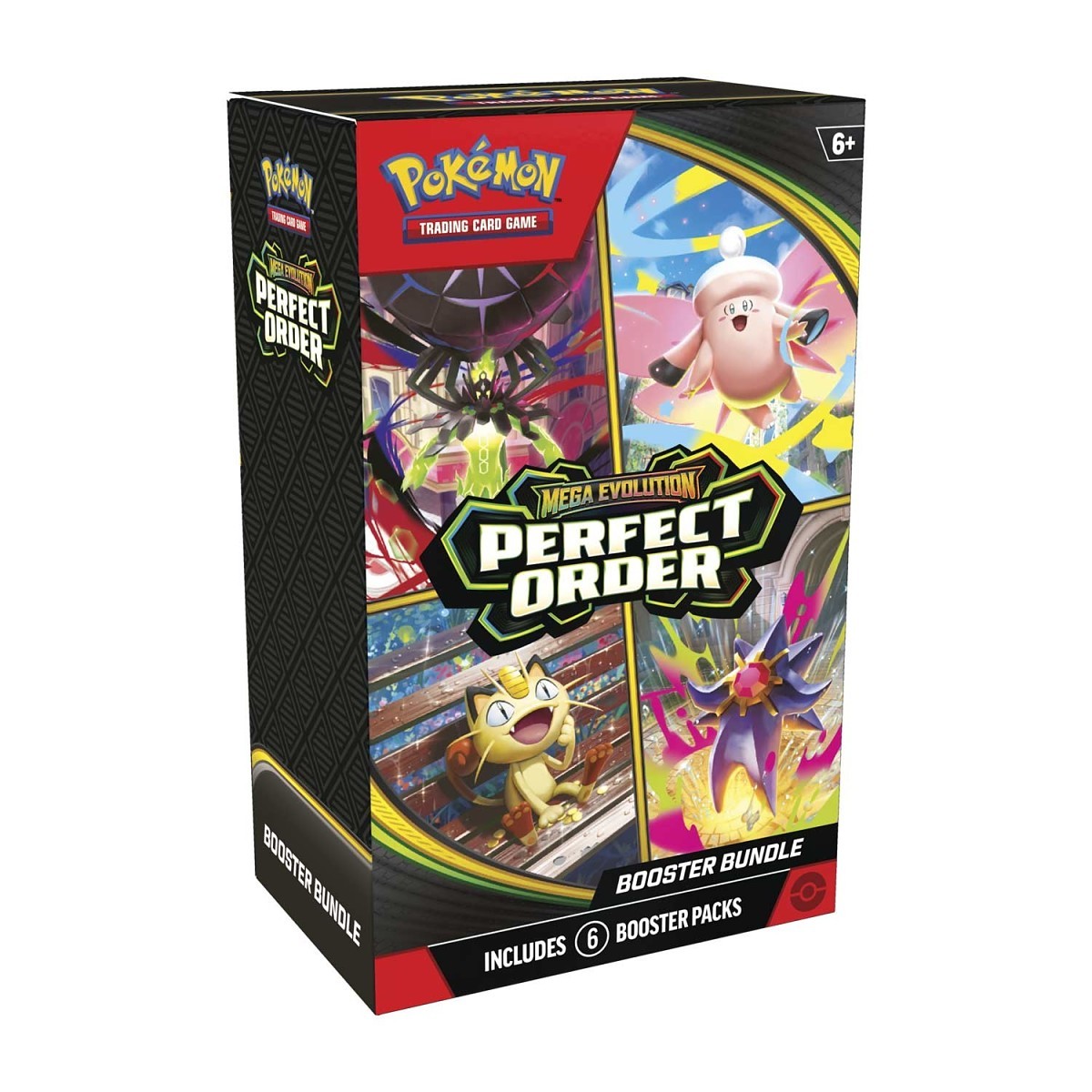 Booster Bundle - Pokémon TCG - Mega Evolution: Perfect Order (Ingles)