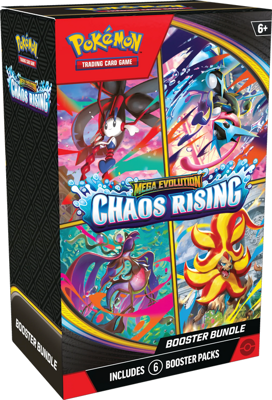 Pokémon - Mega Evolution: Chaos Rising Booster Bundle (Inglés)