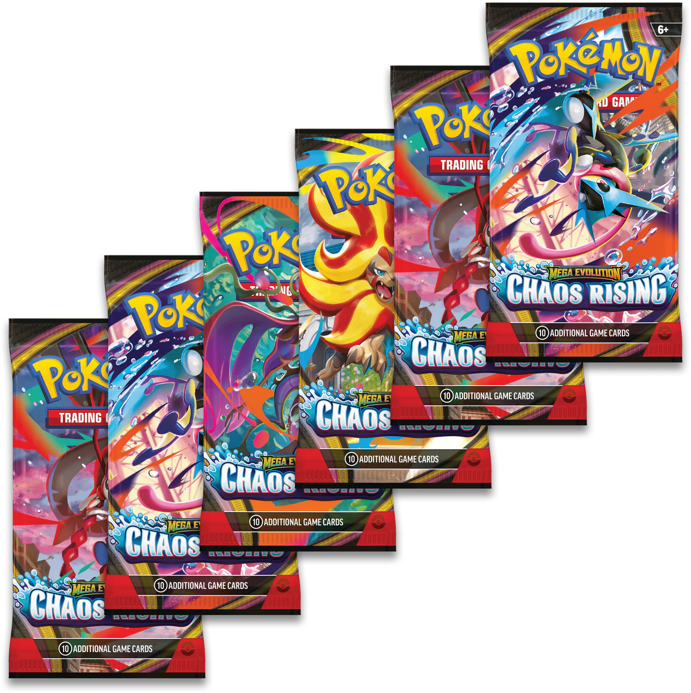 Pokémon - Mega Evolution: Chaos Rising Booster Bundle (Inglés)