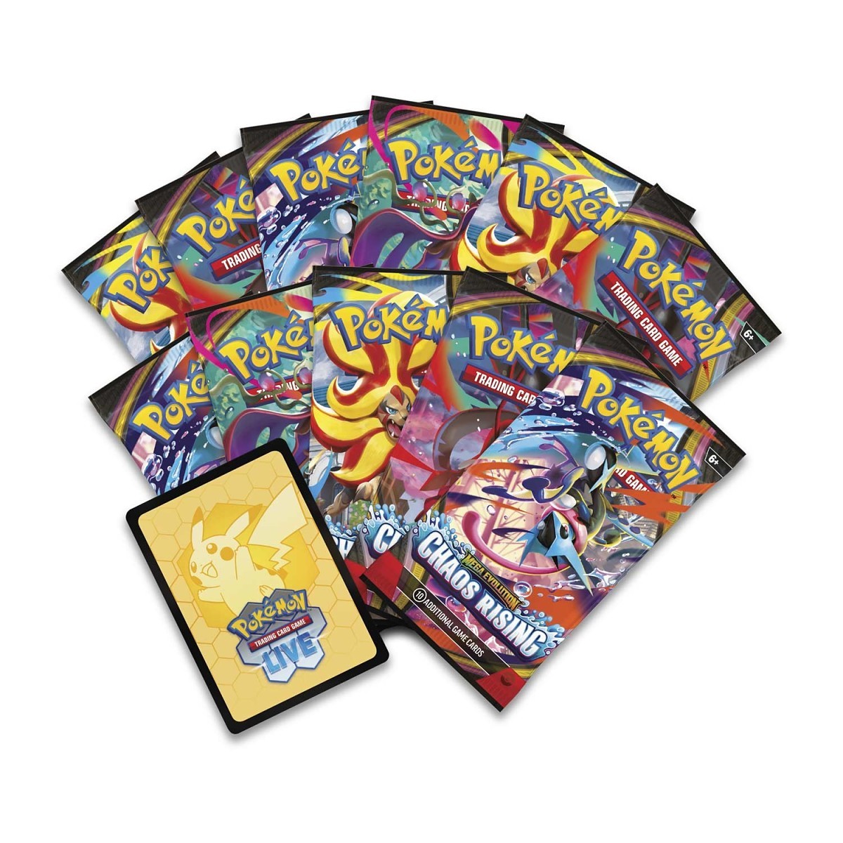 Pokémon - Mega Evolution: Chaos Rising Elite Trainer Box (Inglés)